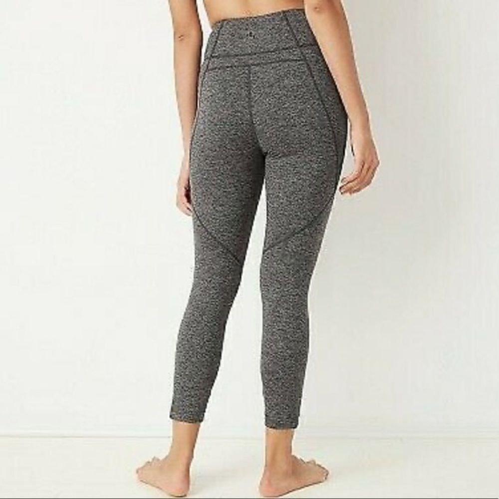 JoyLab High-Rise Brushed Jersey 7/8 Leggings XS - Picture 2 of 5